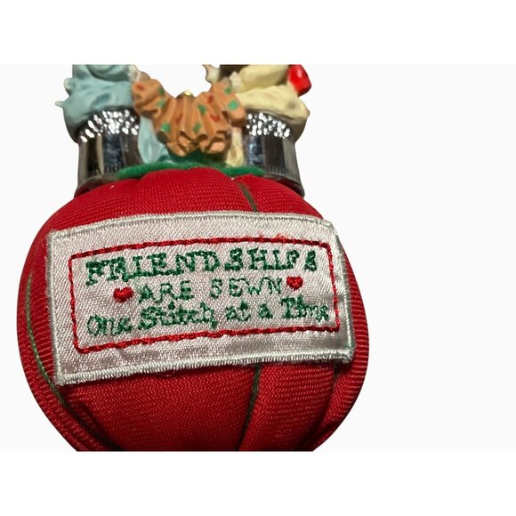Enesco 1990 You're Sew Special Ornament First In Best Friends Series Limited Edi - Picture 7 of 16